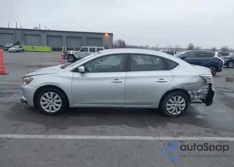 2019 Nissan Sentra S z USA, uszkodzony, nr VIN 3N1AB7AP7KY353043